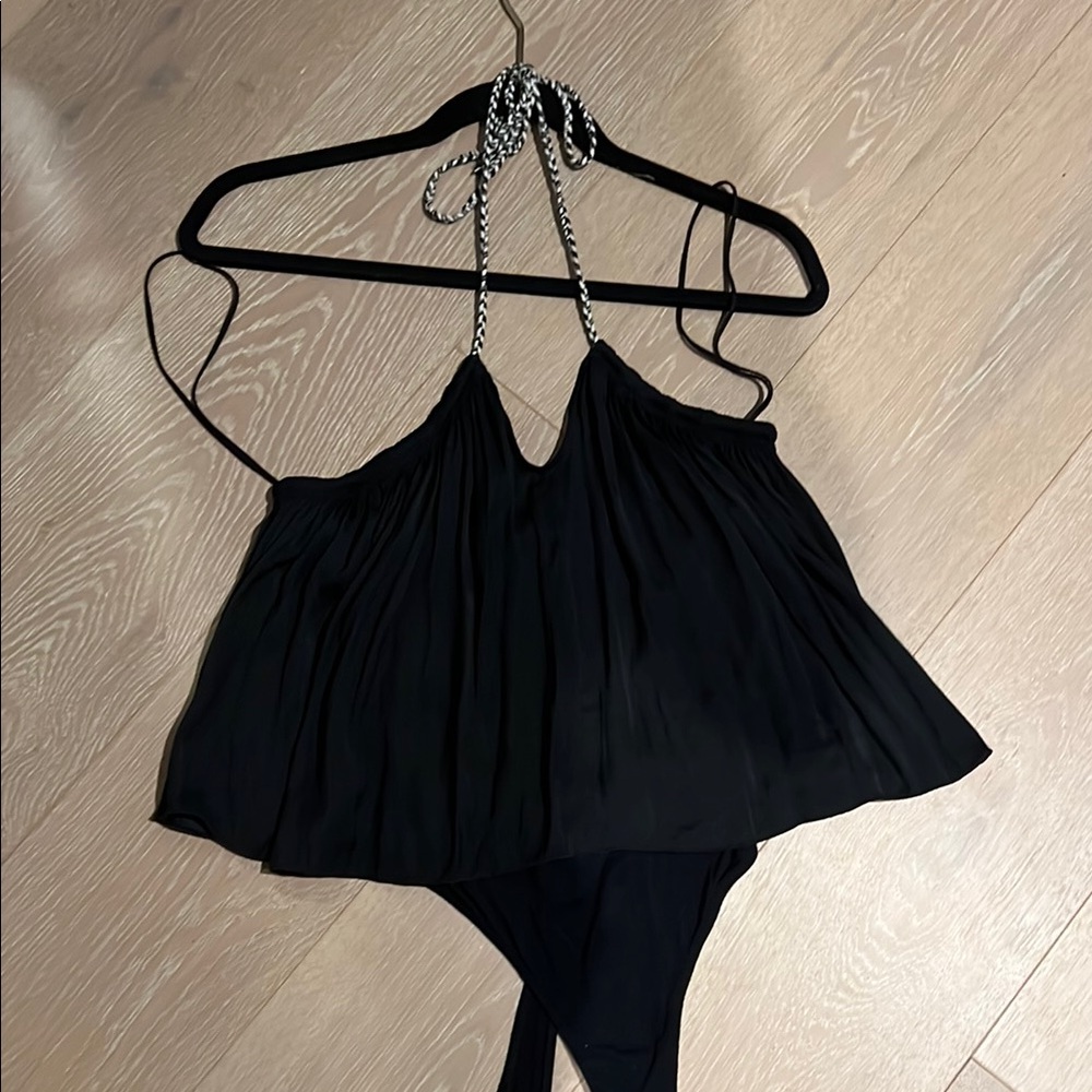 Elegant Black Women's Intimate Set
